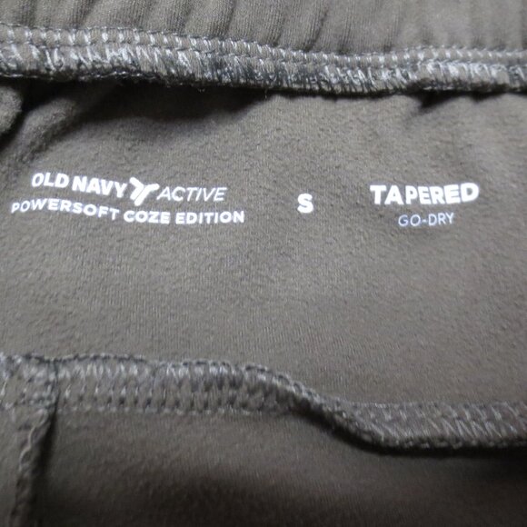 OLD NAVY womens PANTS green TAPERED go-dry POWERSOFT COZE comfy ATHLETIC SIZE S - Picture 7 of 11